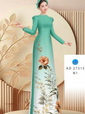 1788399160 393 Vai Ao Dai Hoa In 3D Vua Ra AD 27315